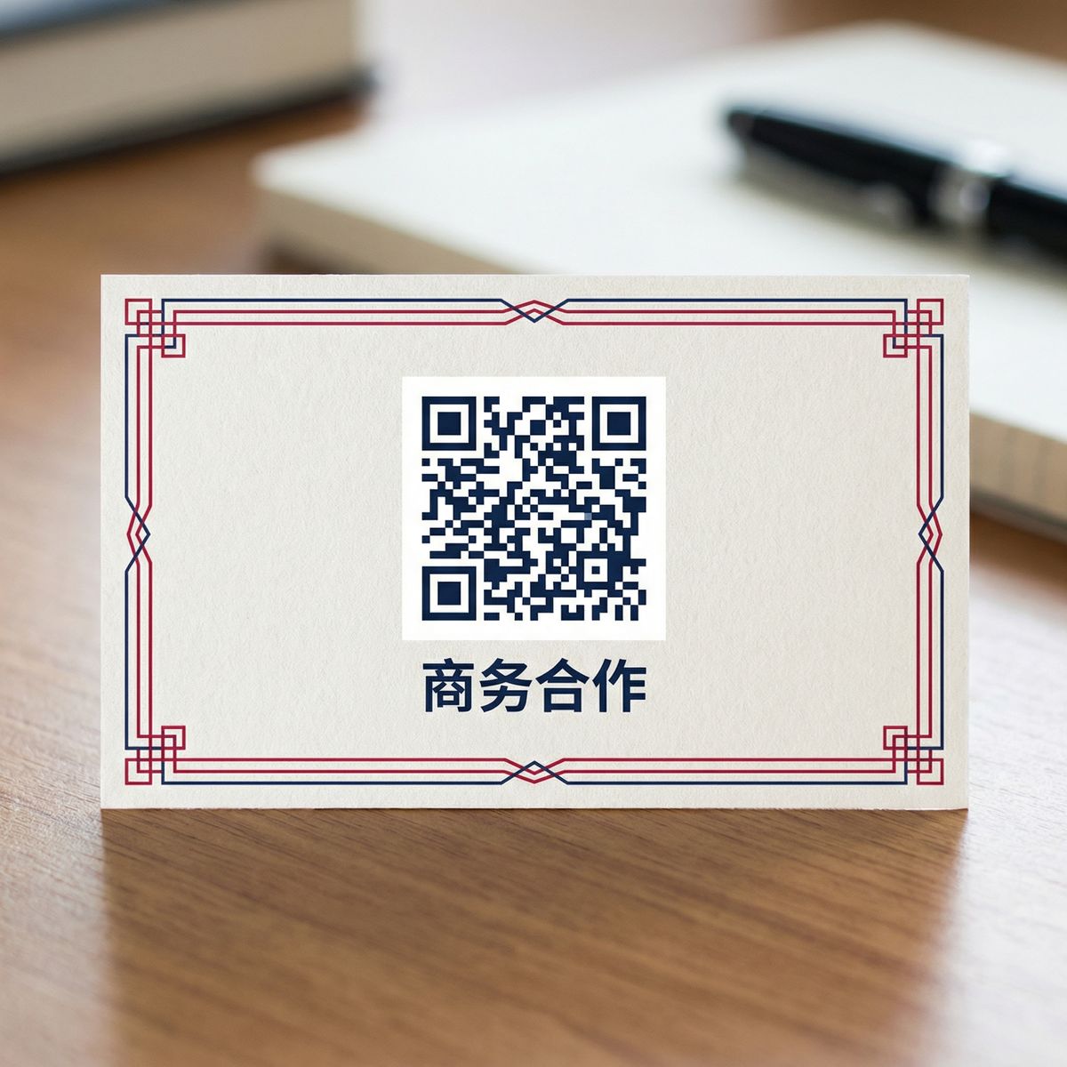 小蓝视频商务二维码
